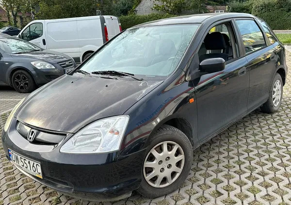 honda civic dolnośląskie Honda Civic cena 2999 przebieg: 211700, rok produkcji 2002 z Piotrków Trybunalski